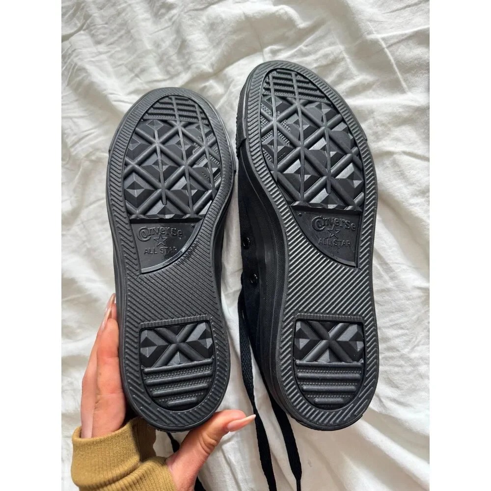 Converse Chuck Taylor All Star Ox Black Monochrome Low Top M5 W7 M5039 - Picture 2 of 6